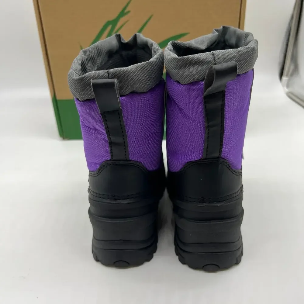 Itasca Kids Winter Snow Drift Boots Size 3 Purple